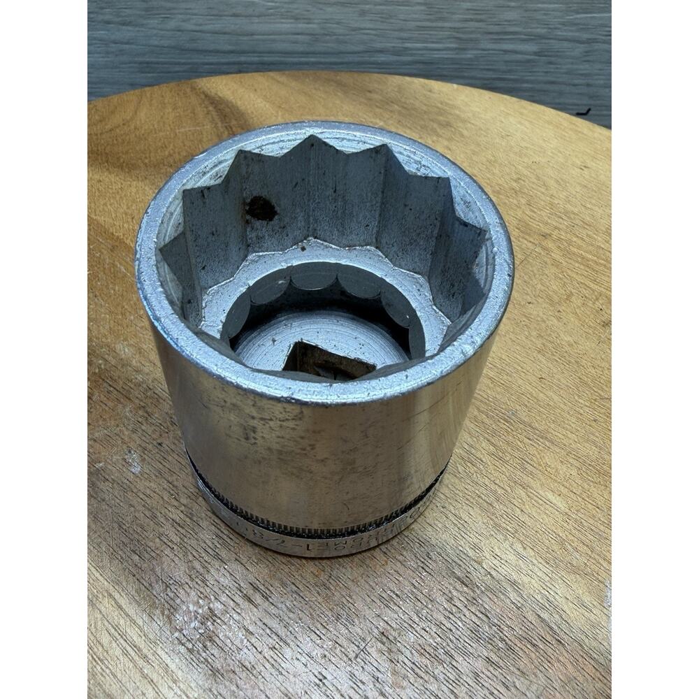 VTG Duro Chrome No 4156 1 7/8” Socket 1/2” Drive 12pt USA - Picture 2 of 5